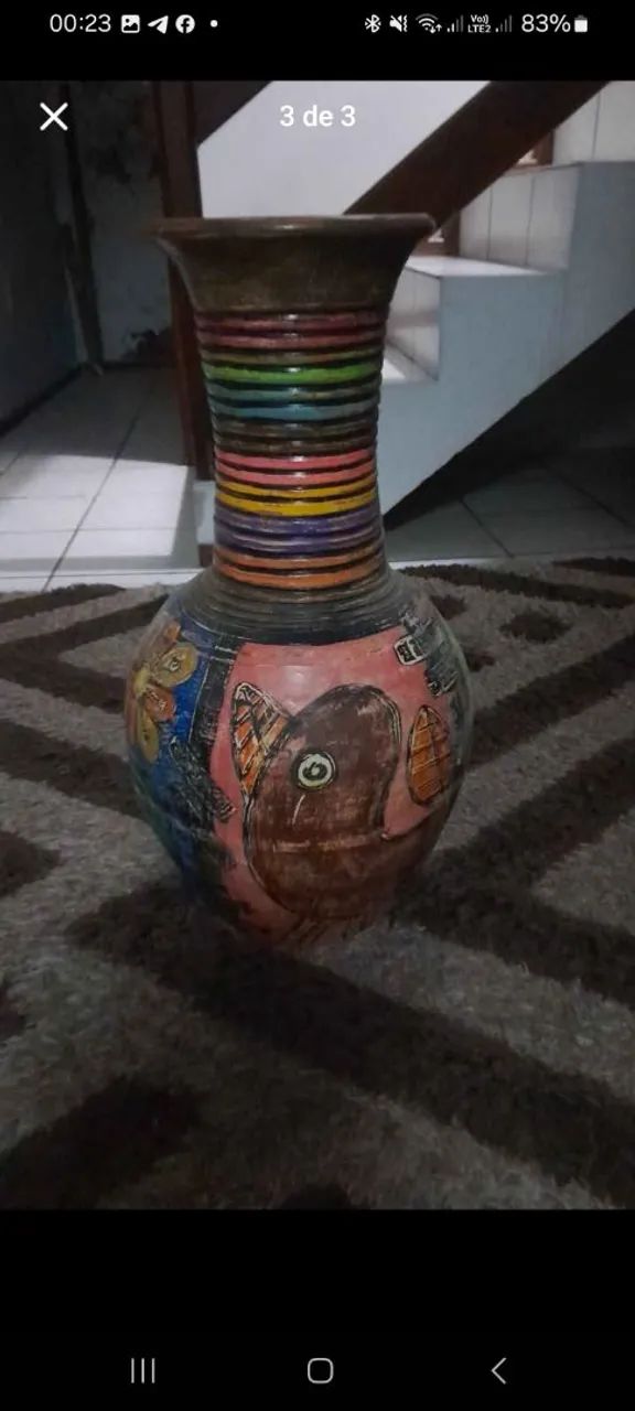 Vaso marajoara original 