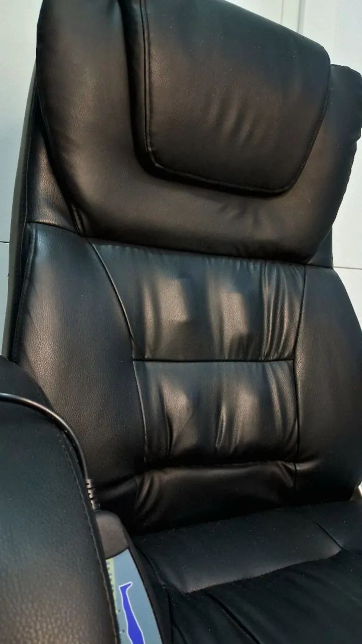 Cadeira giratória massageadora e aquecedora gamer/escritório  - Foto 2