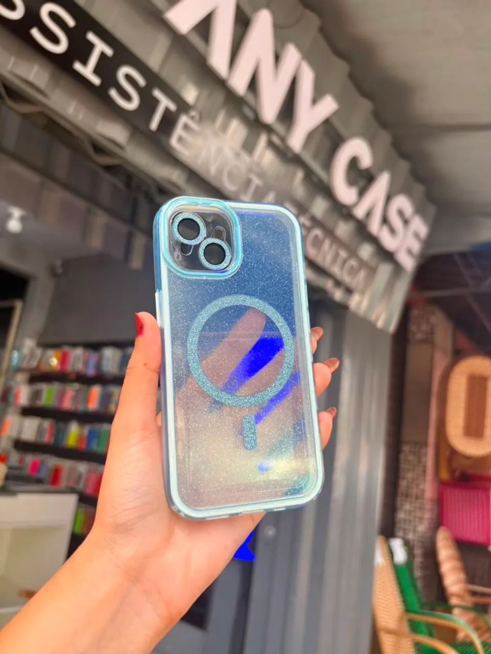 CASE COM GLITTER  - Foto 4