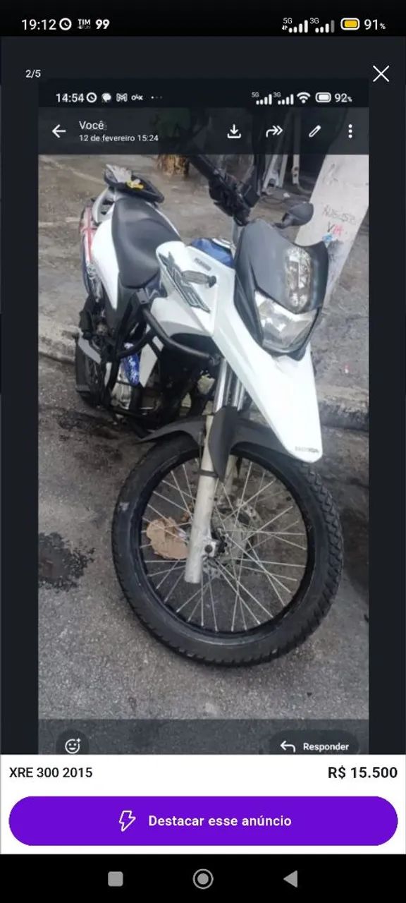 XRE 300 2015