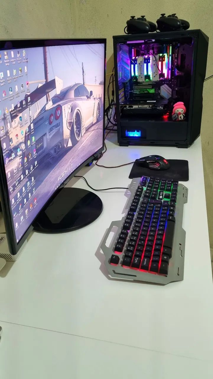 Pc gamer completo  roda tudo - Foto 4