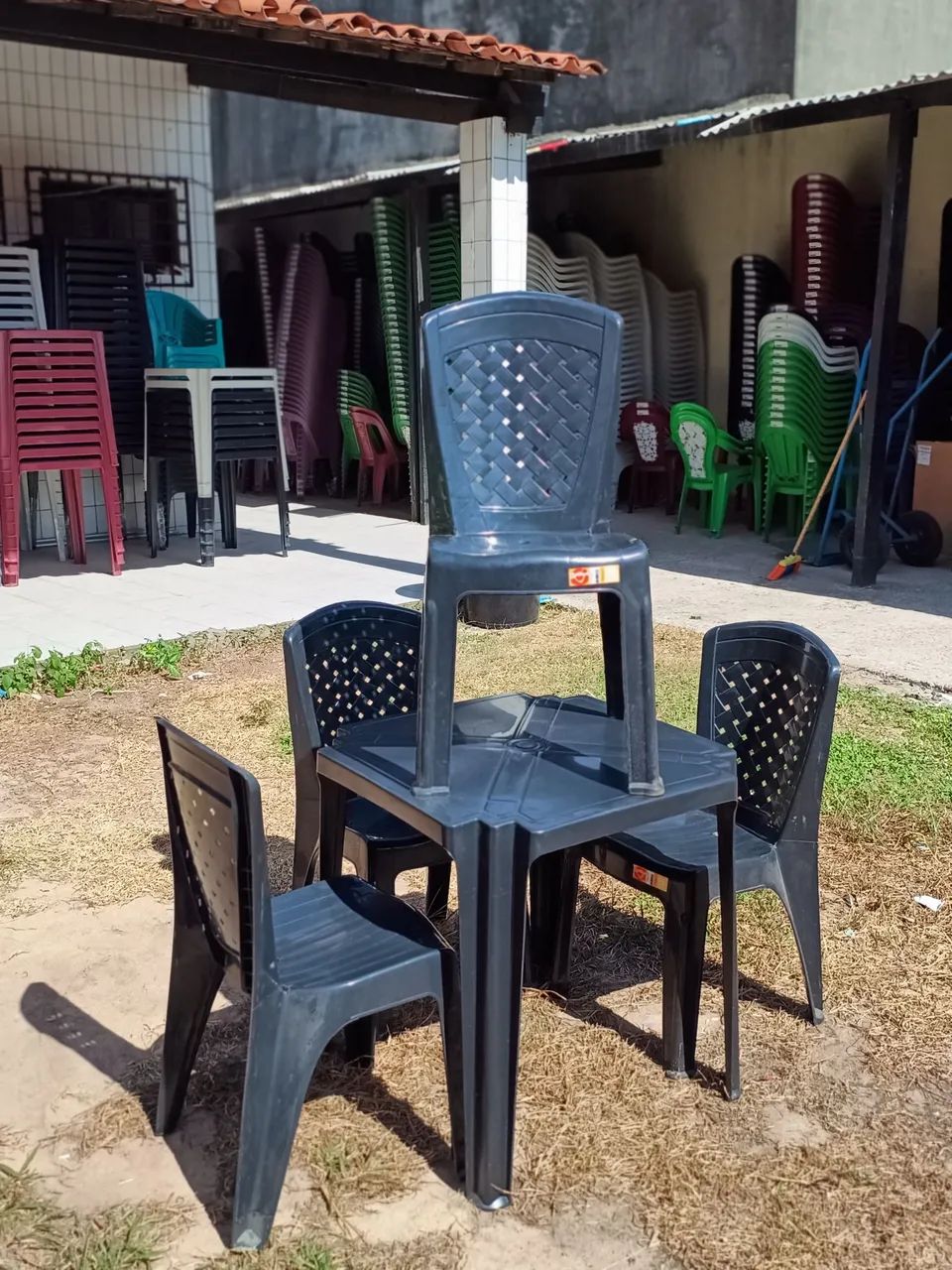 CADEIRA DE PLASTICO DKDMDX PARA SUS SUA CASA 