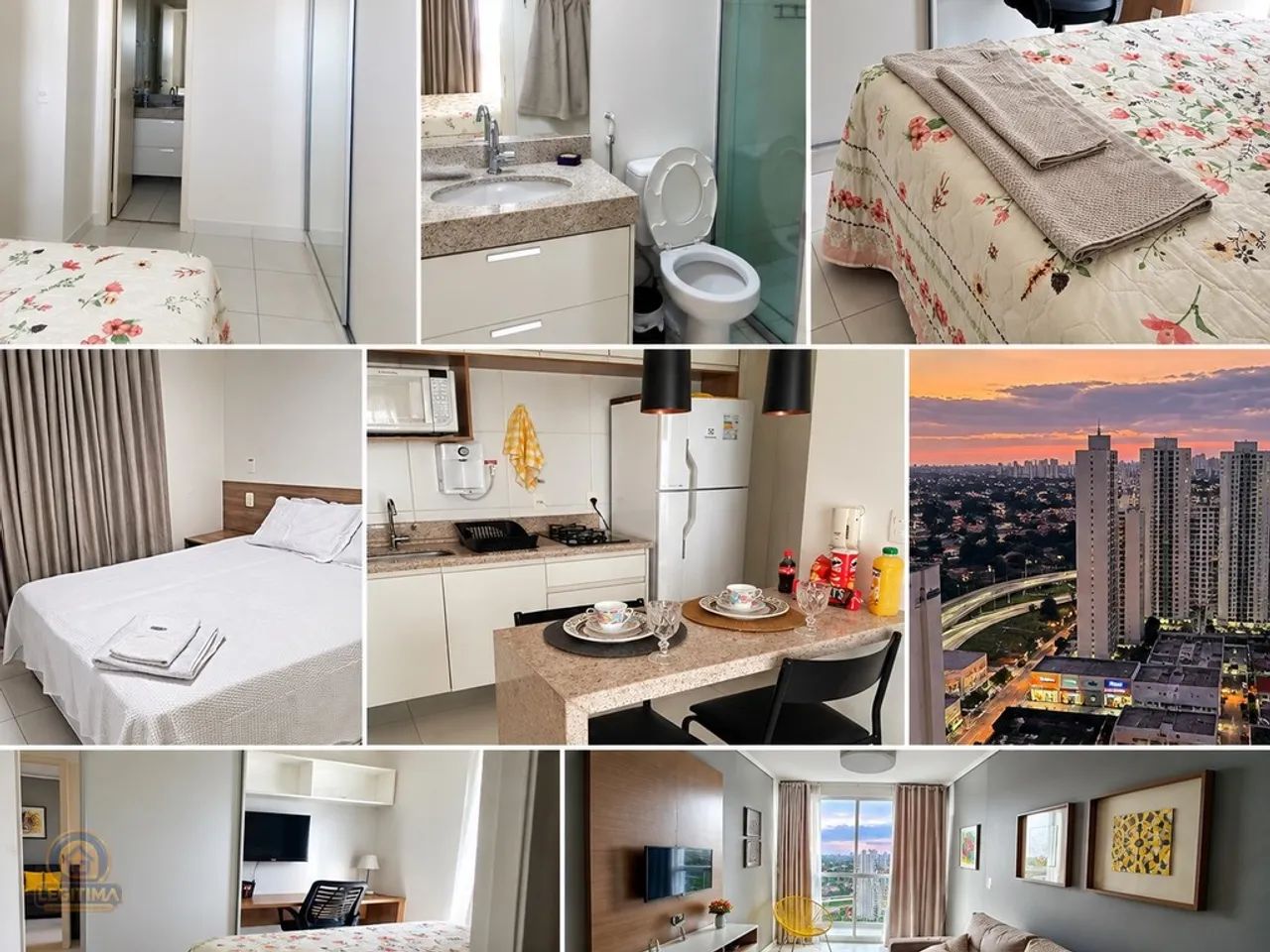 Flat mobiliado para Locação Edifício Metropolitan Barcelona