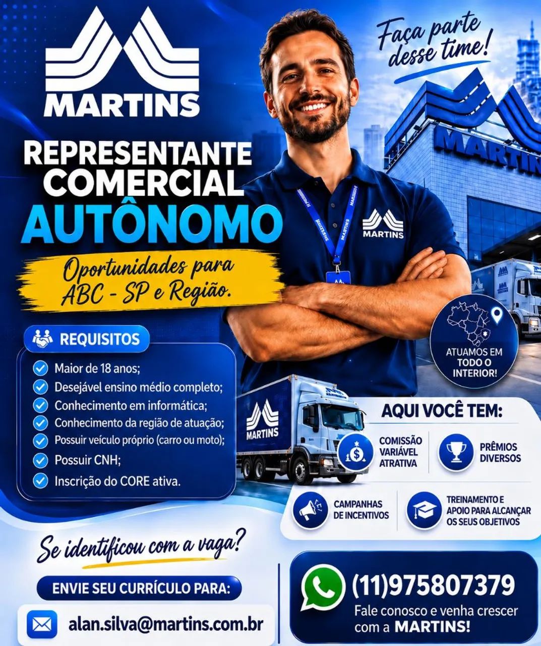 Representante Comercial Para ABC -SP 