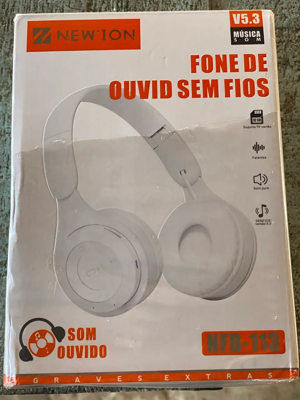 Fone de ouvido NEWION