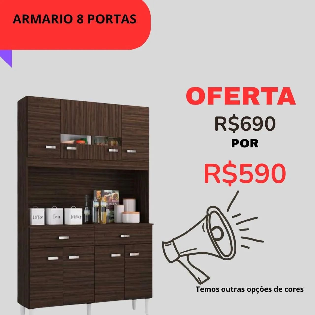 Armário de cozinha 