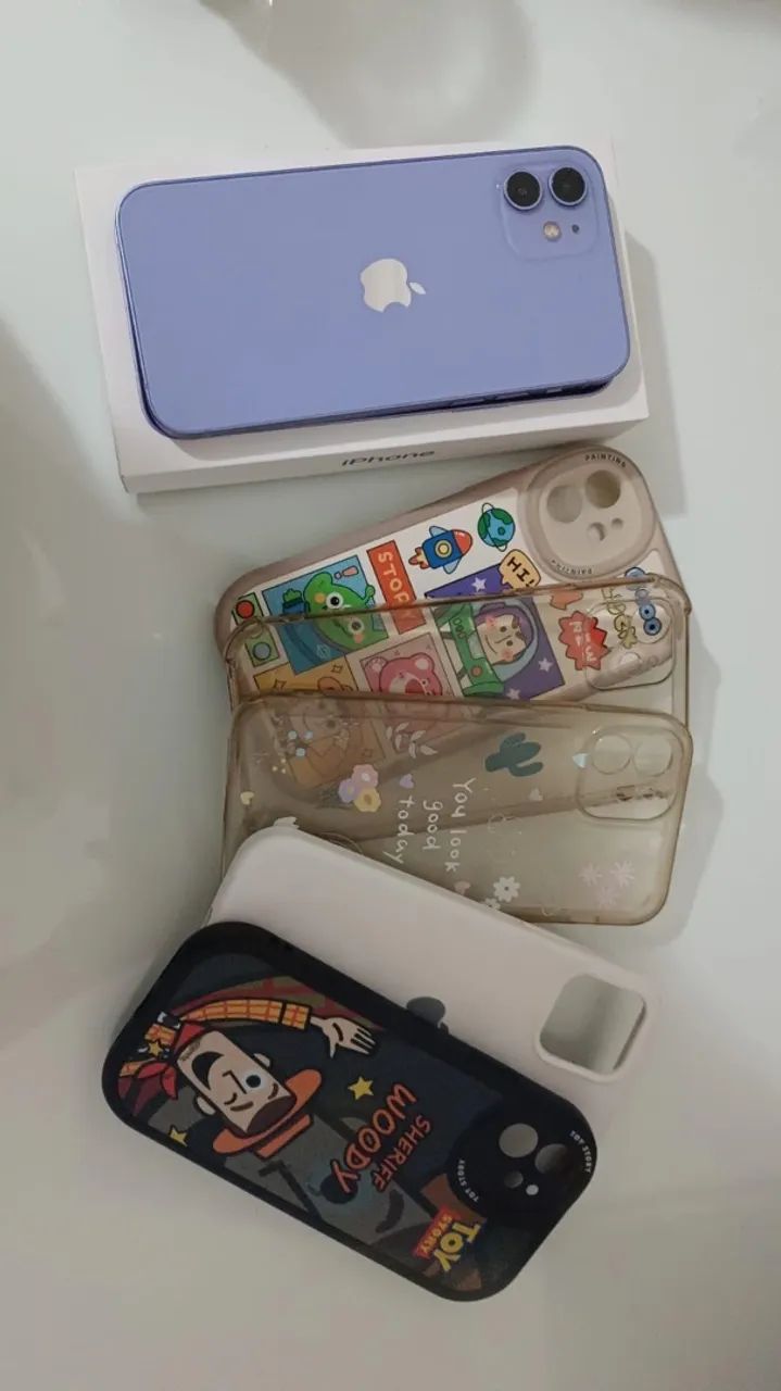 iPhone 12 Roxo 64GB - Face ID funcionando - Foto 4