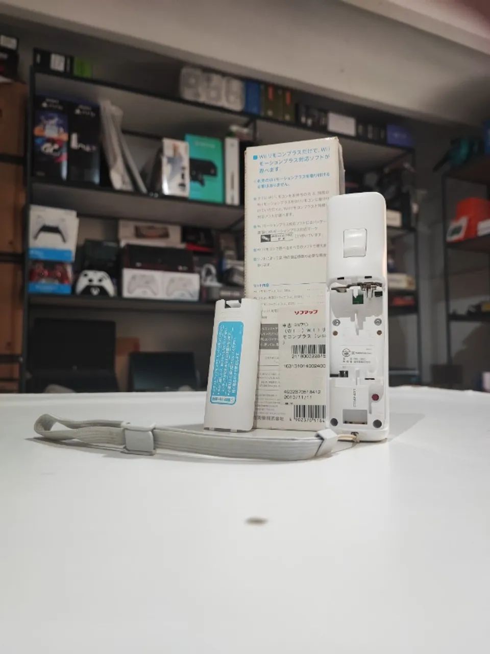 Controle Motion Plus Wii + Nunchuck Branco em perfeito estado, aceito cartão - Foto 5