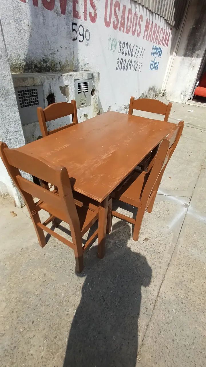 Mesa de madeira  - Foto 4