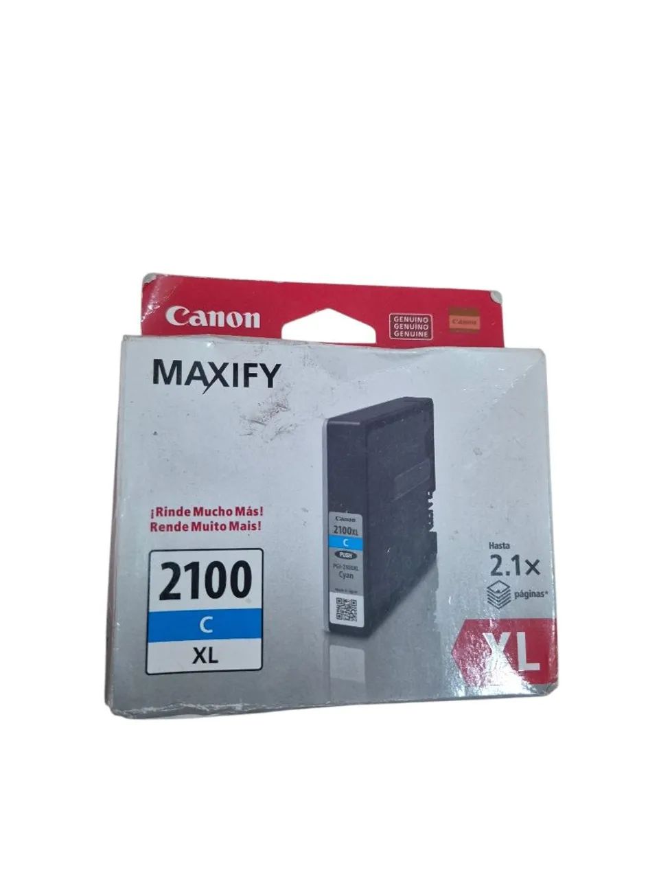 Cartucho Canon 2100xl  azul 19.3 