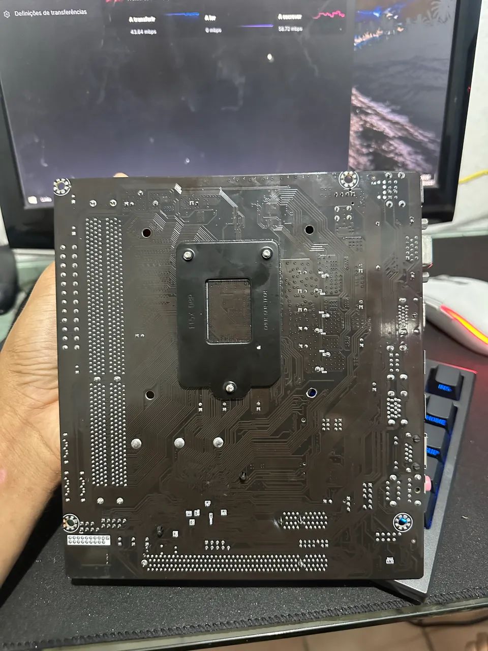 Placa mãe i7 2600K + 12gb ram - Foto 4