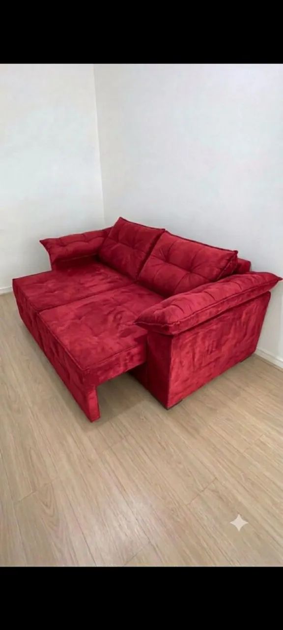 Sofá retrátil 1 90m pronta entrega  ,RS1.390,00 no pix  contato *) - Foto 3