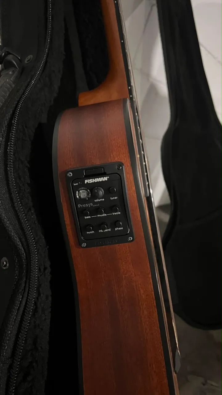 Violão Giannini Nylon Eletroacústico + Fishman Presys Blend + Case - Foto 2