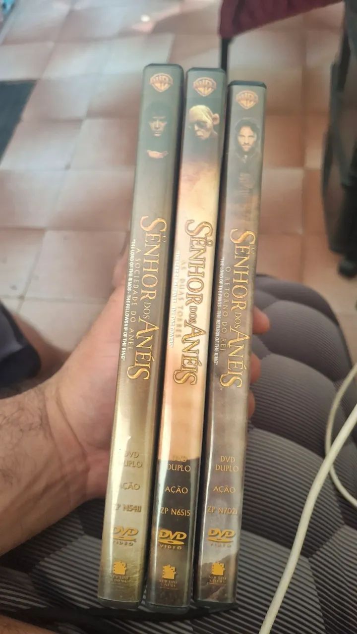 SENHOR DOS ANÉIS TRILOGIA (DVD) - Foto 4