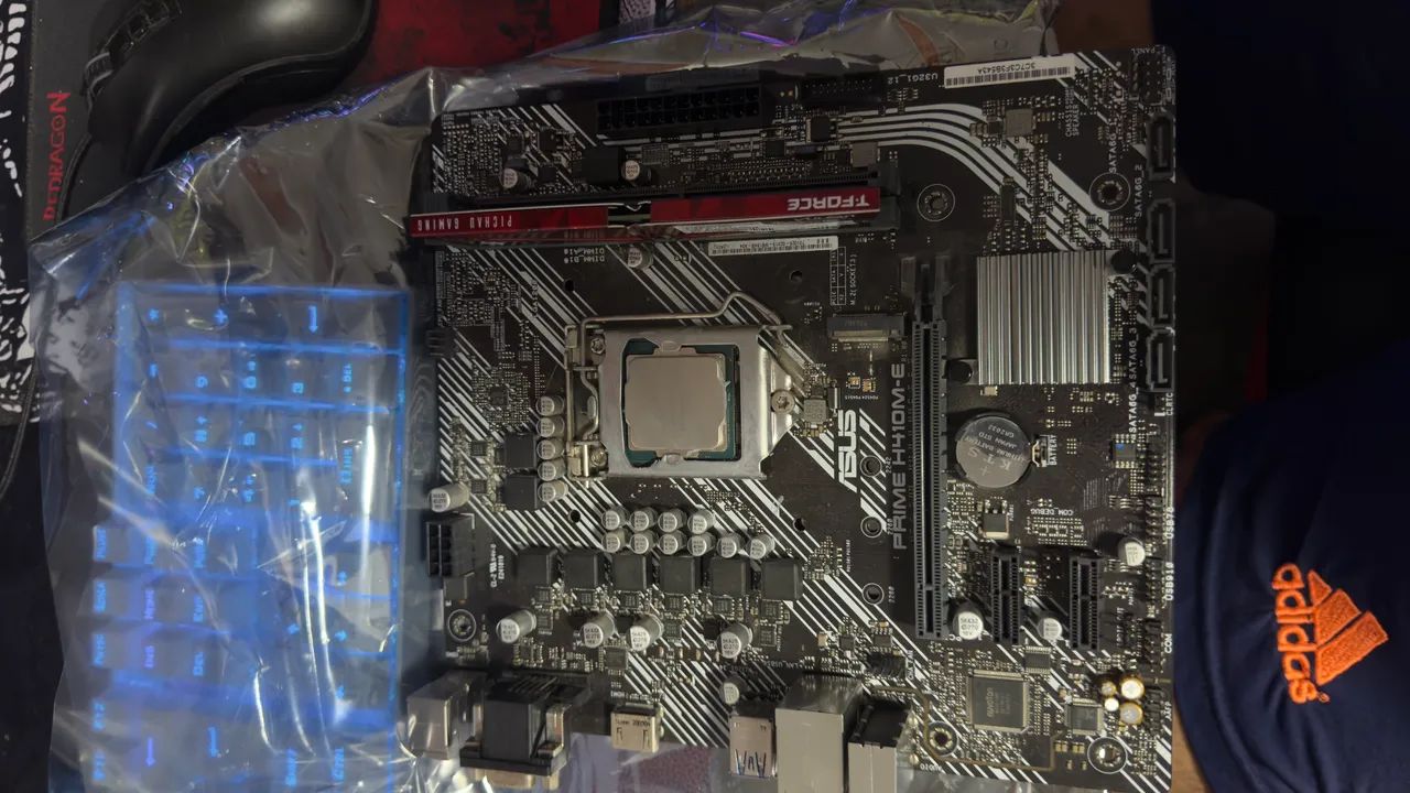 Kit processador memória ram e placa mãe 