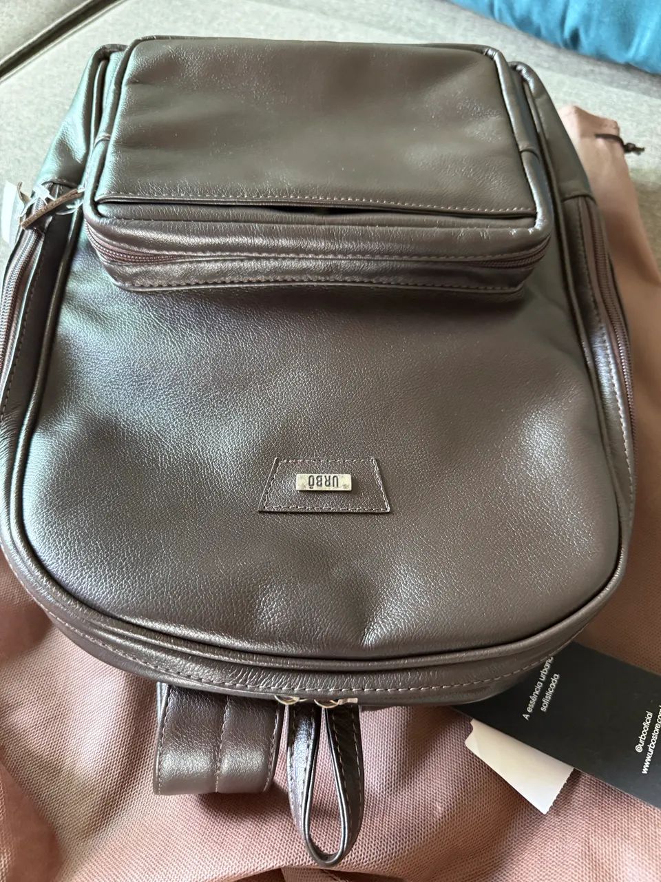 Mochila Urbô couro legítimo  - Foto 2