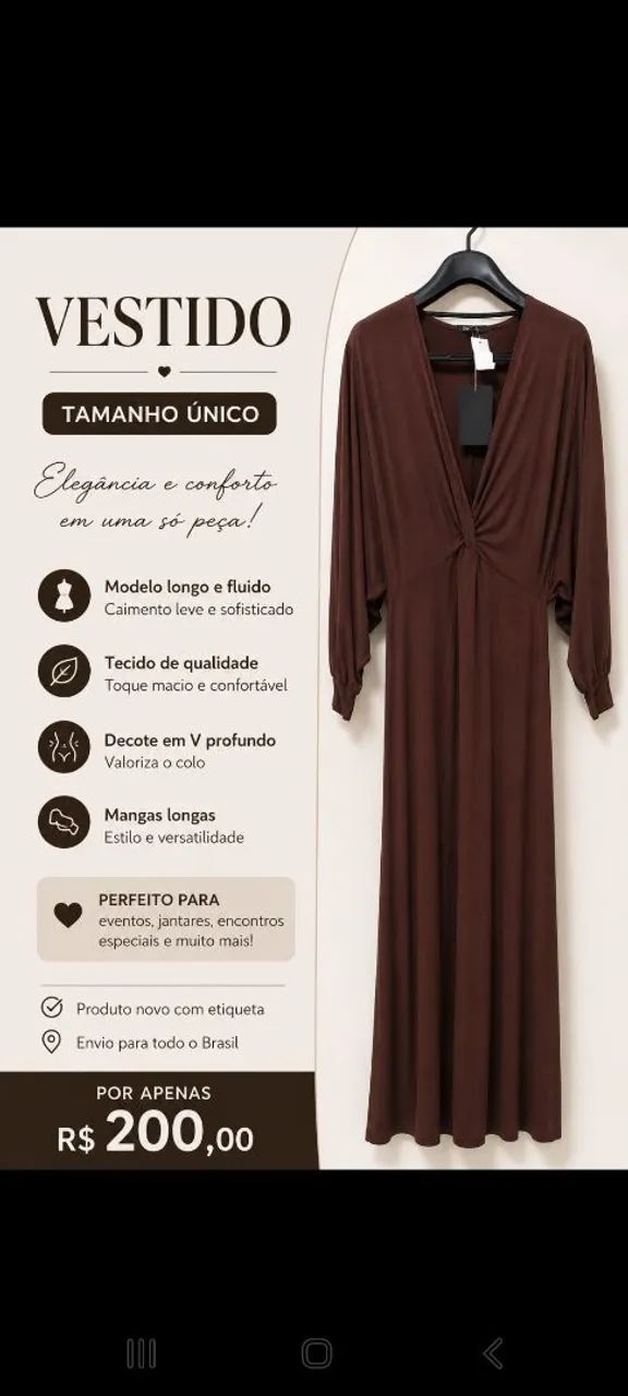 Vestido NOVO