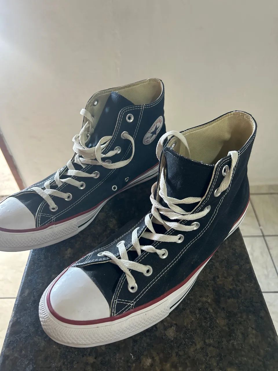 All Star converse preto cano alto - Foto 2