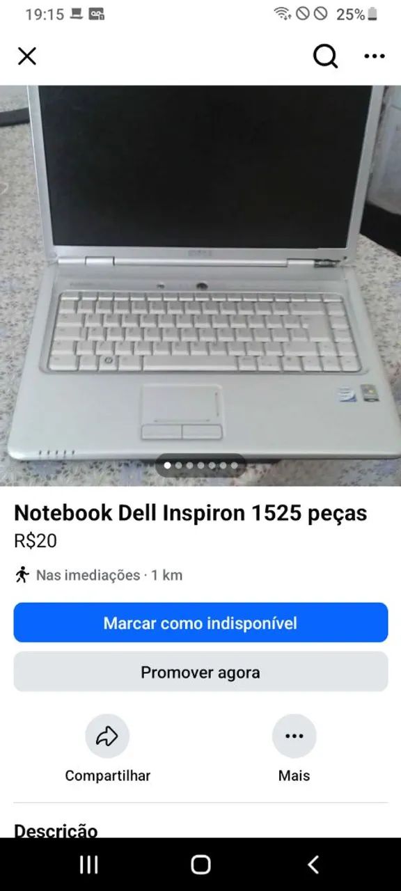 Auto falante notebook Dell Inspiron 1525 - Foto 2