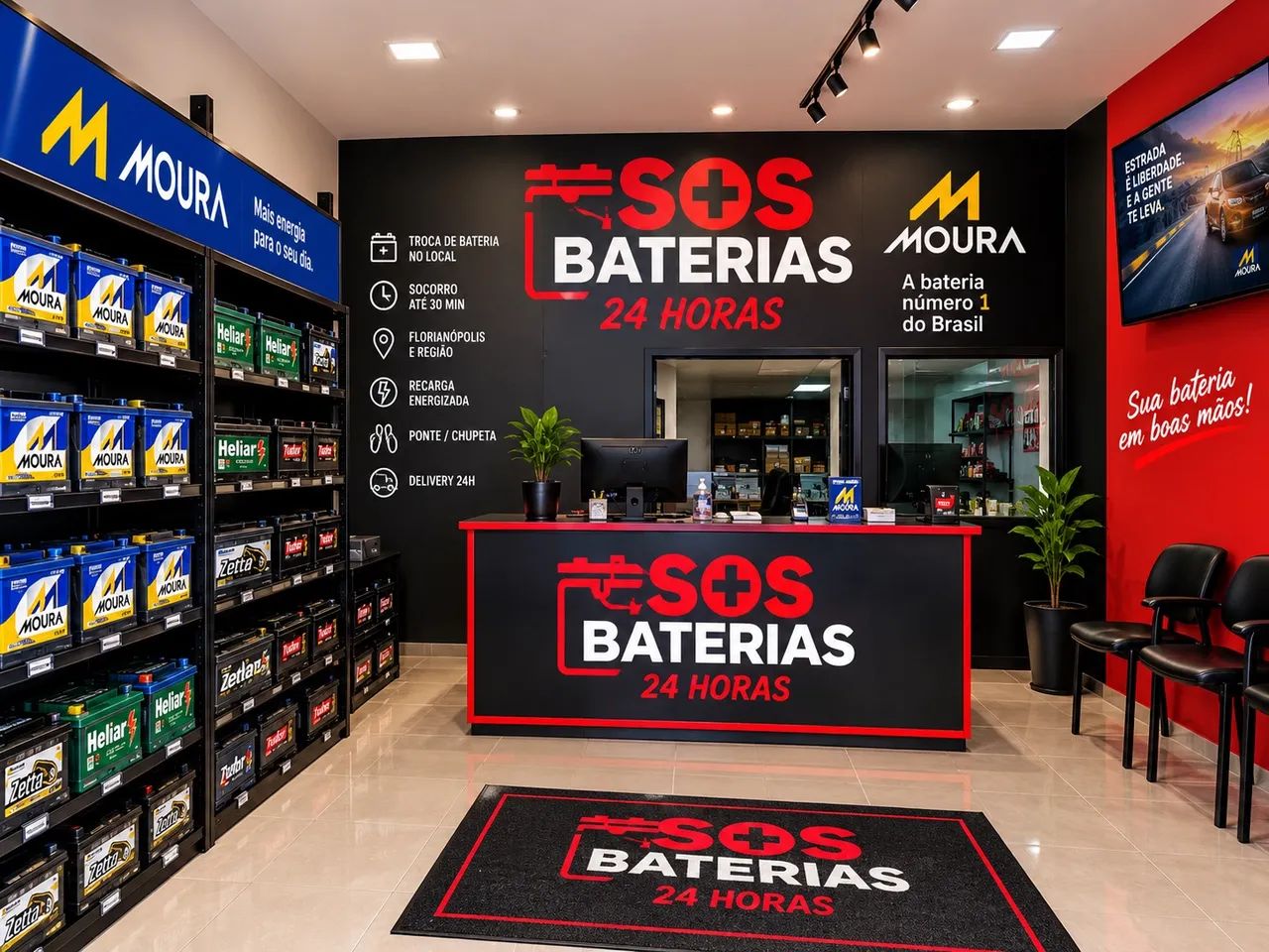 Bateria Nova e Recondicionado(usada) - Foto 3