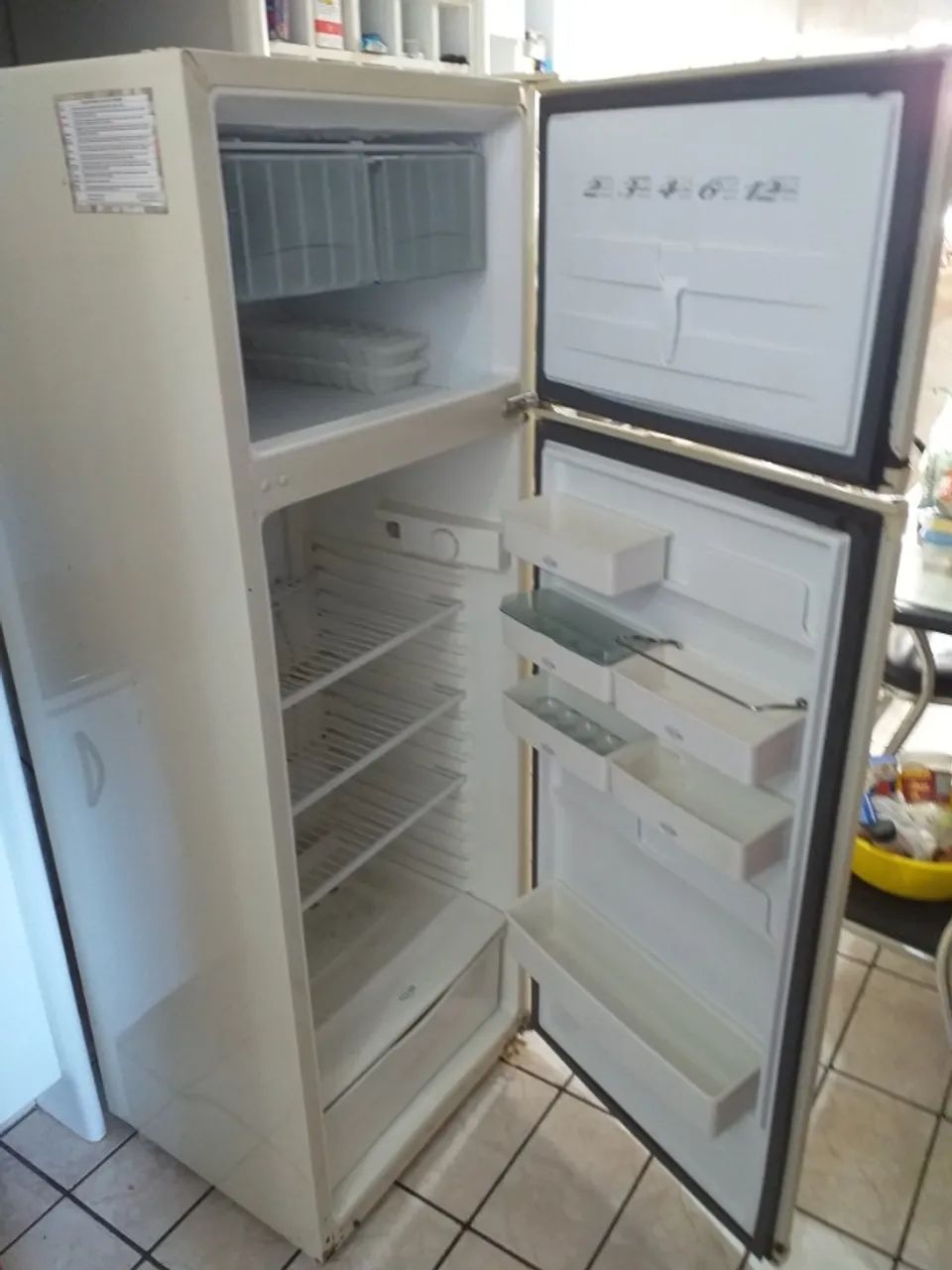 Geladeira Brastemp 320 Duplex Antiga  - Foto 2