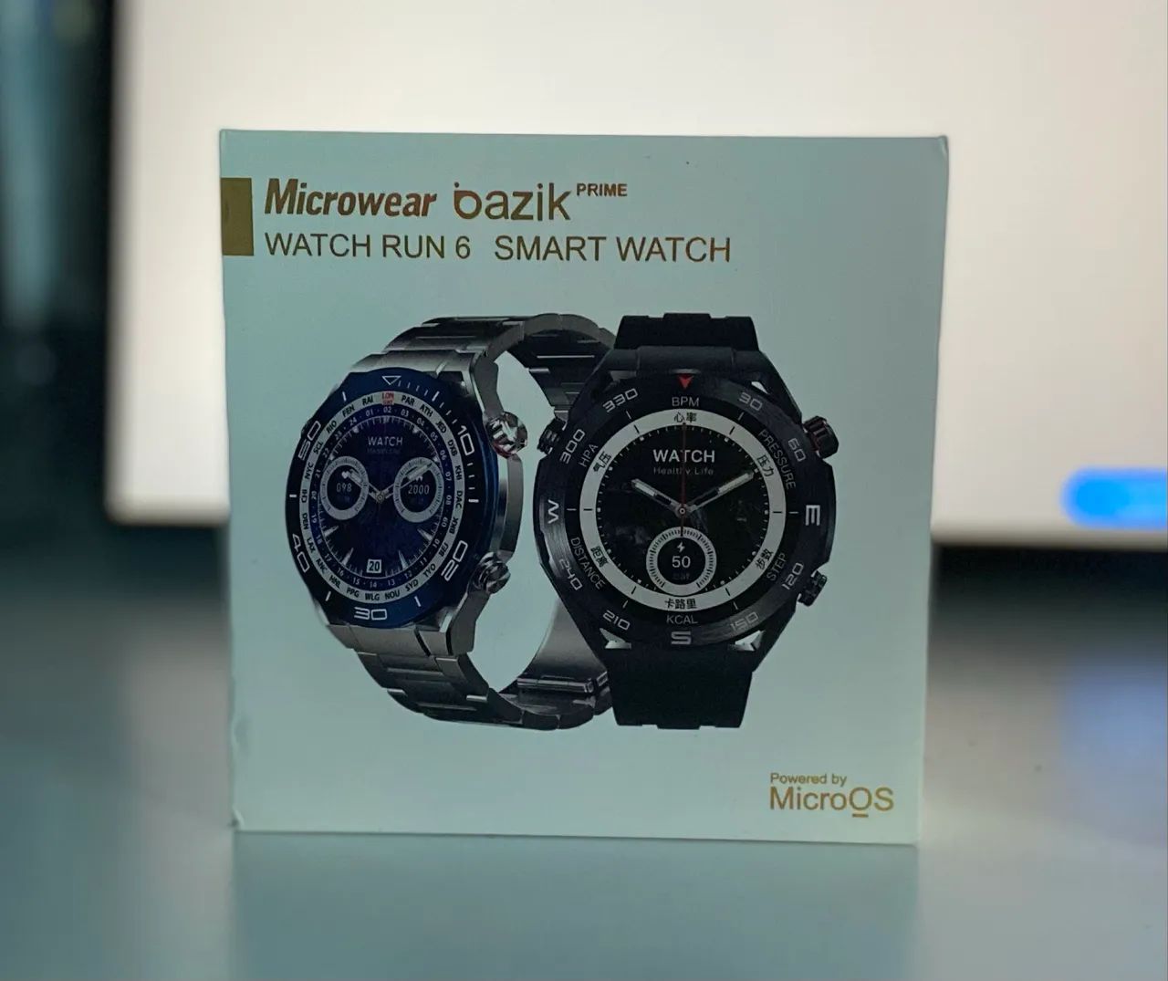 Smartwatch Run 6 Microwear Bazik Prime - Foto 2
