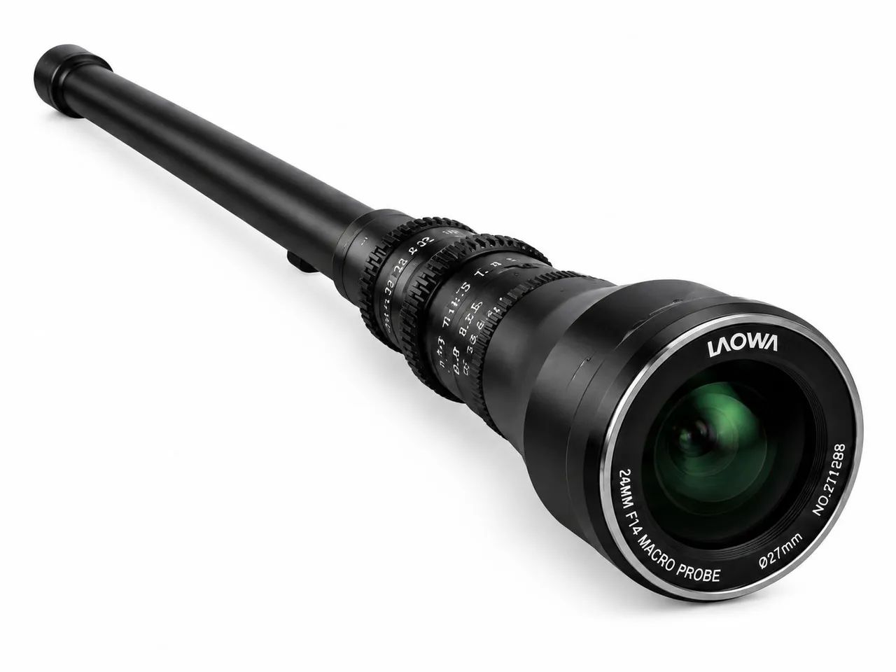 Laowa 24mm f/14 2X Macro Probe Cine-Mod Canon EF + Maleta e