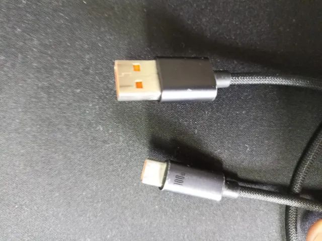 Cabo baseus 100W nylon reforçado
