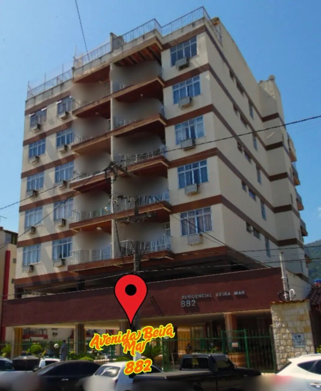 Muriqui: apartamento 01 quarto em edifício na Beira Mar