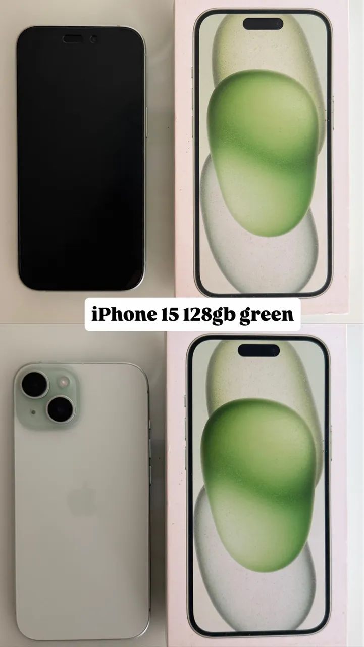 iPhone 15 128gb green
