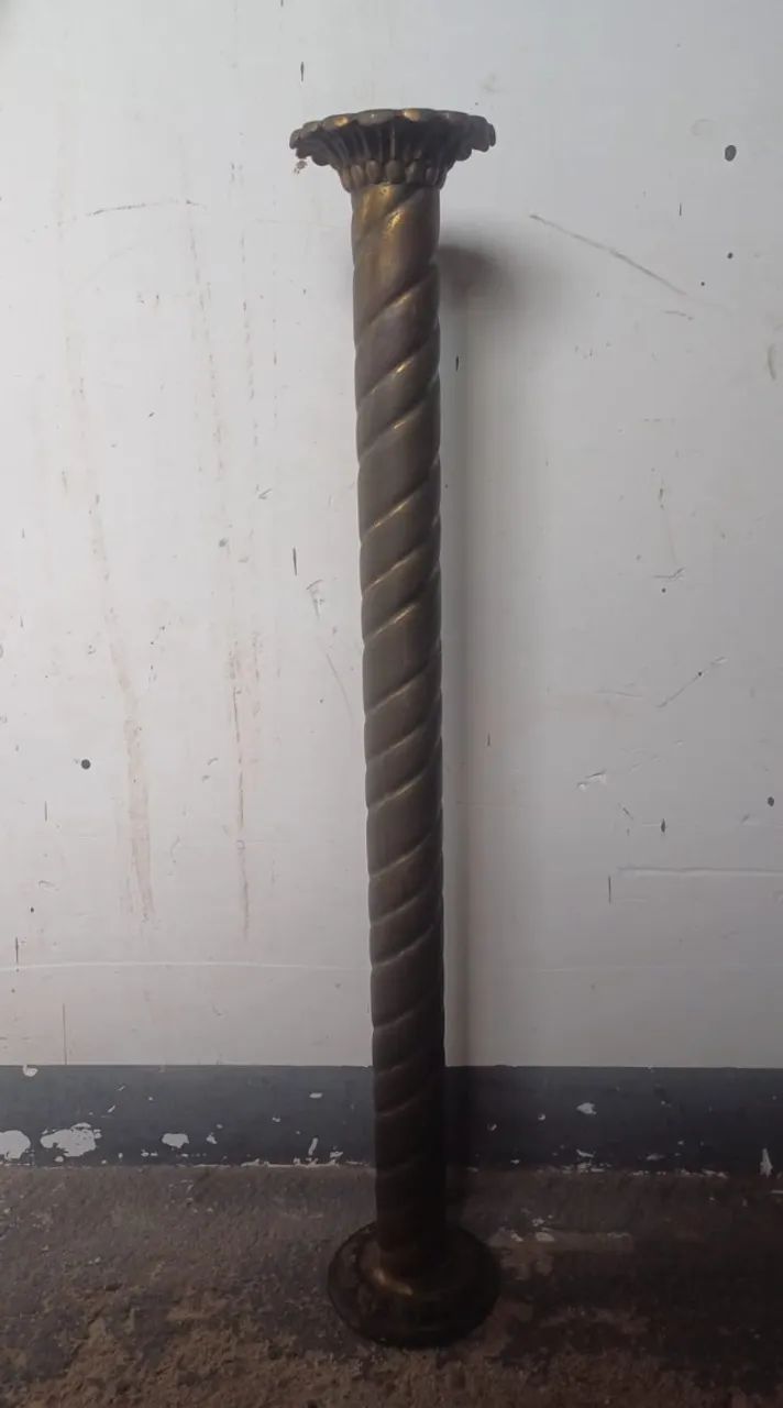 Base para abajur em bronze 57cm 