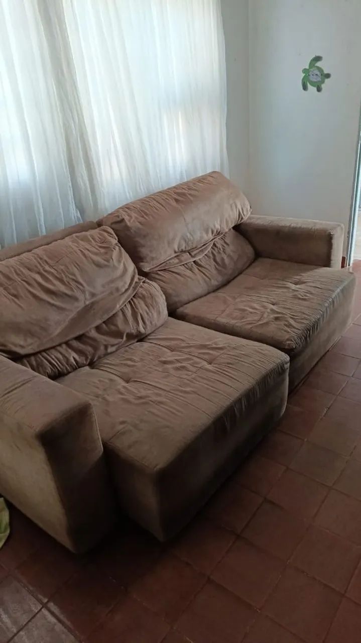 Vende sofá e rack com painel de tv  - Foto 2