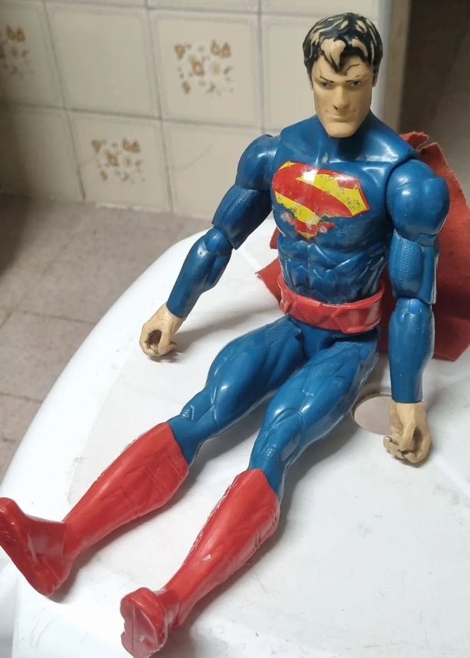 Boneco superman mattel 2014 cdm 63 - Foto 4