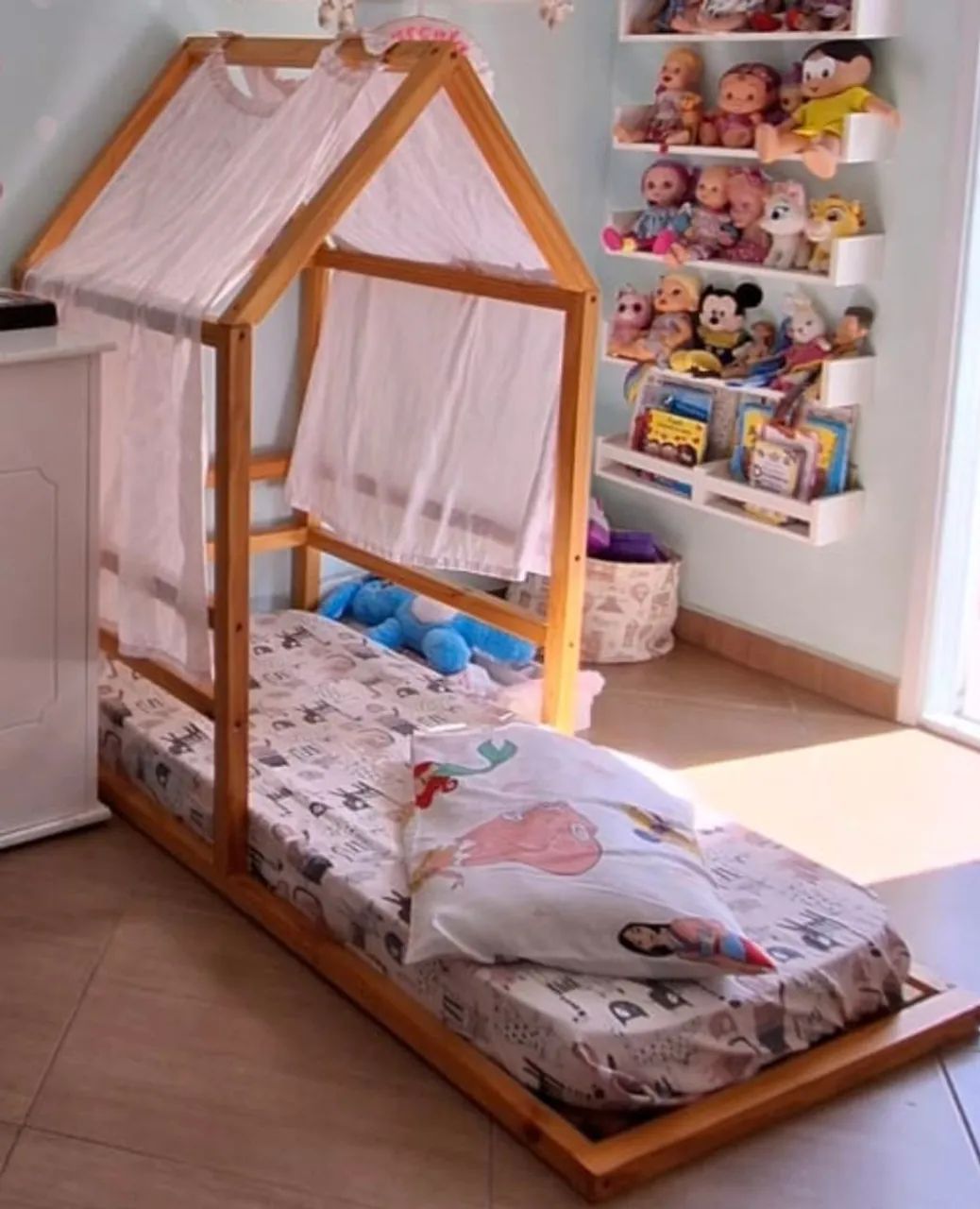 Cama Infantil Montessoriana com Colchão - Foto 4