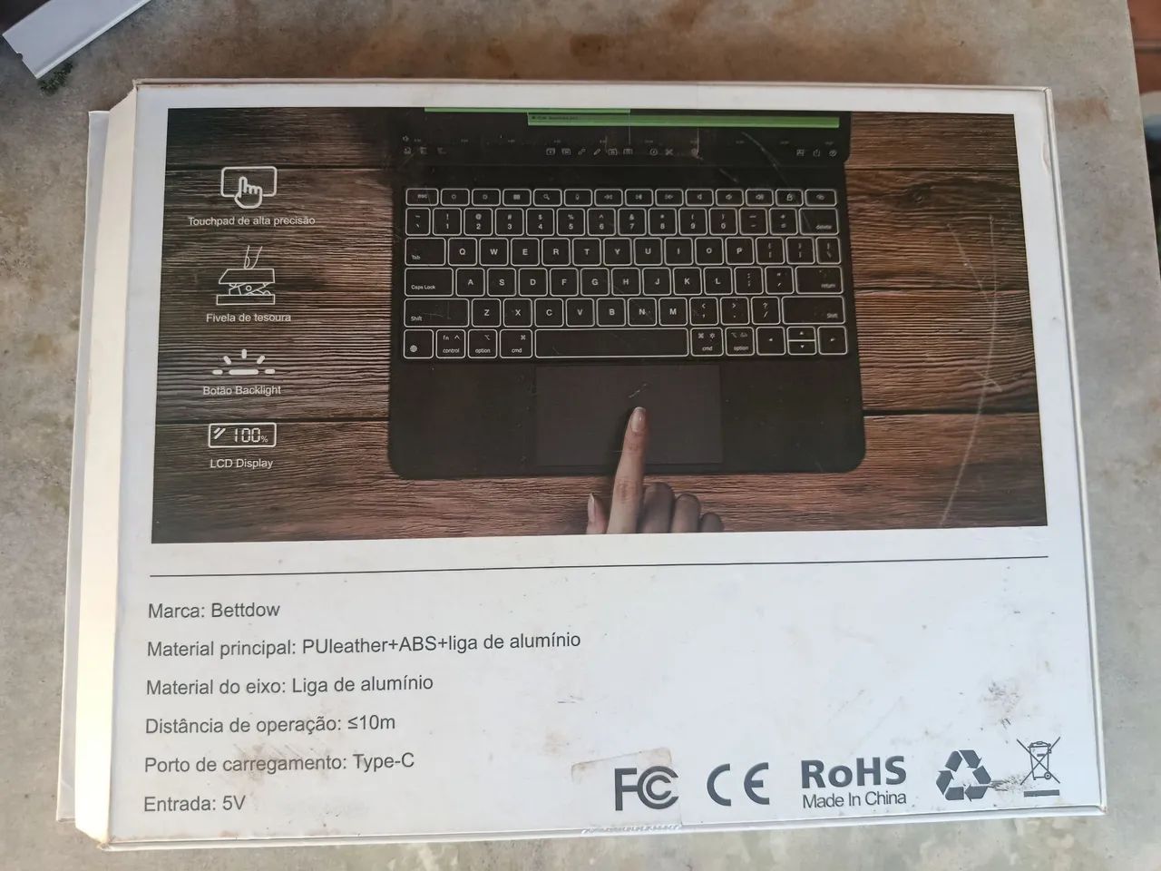 Teclado de iPad 