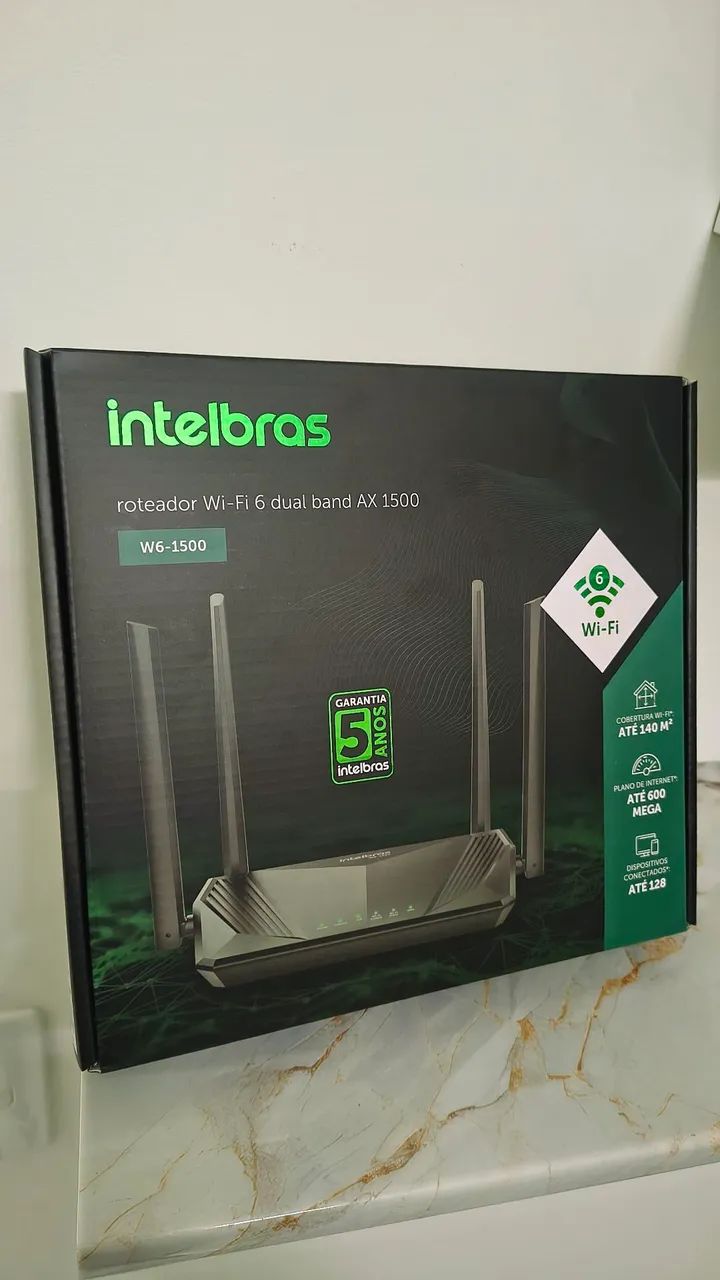 Roteador Intelbras Wi-fi 6 dual Band  - Foto 5