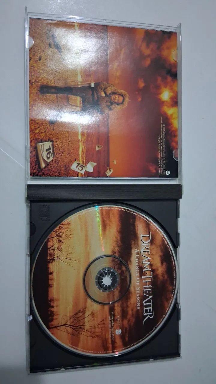 Cd Dream Theater - A chance of seasons importado US - Foto 2