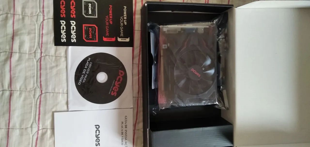 Placa de vídeo 4gb gddr5 128bits zero lacrada - Foto 2