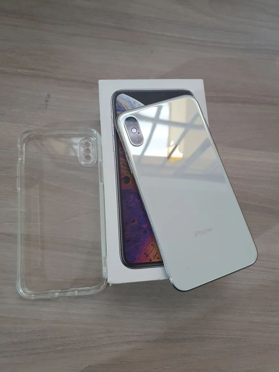 Apple iPhone Xs Silver 64GB - leia a descrição - Celulares e