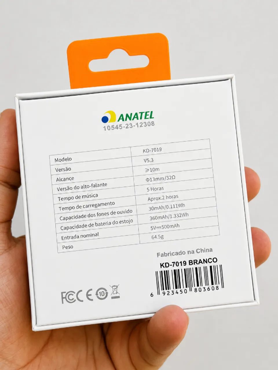 Fone Bluetooth ANC C/ Tela Touch - Foto 2