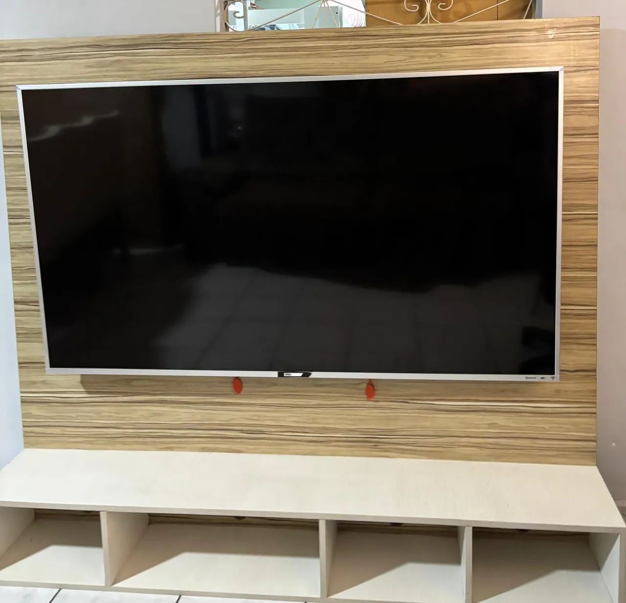 Televisão Led 4k Philco 65 polegadas + painel com suporte - Foto 2