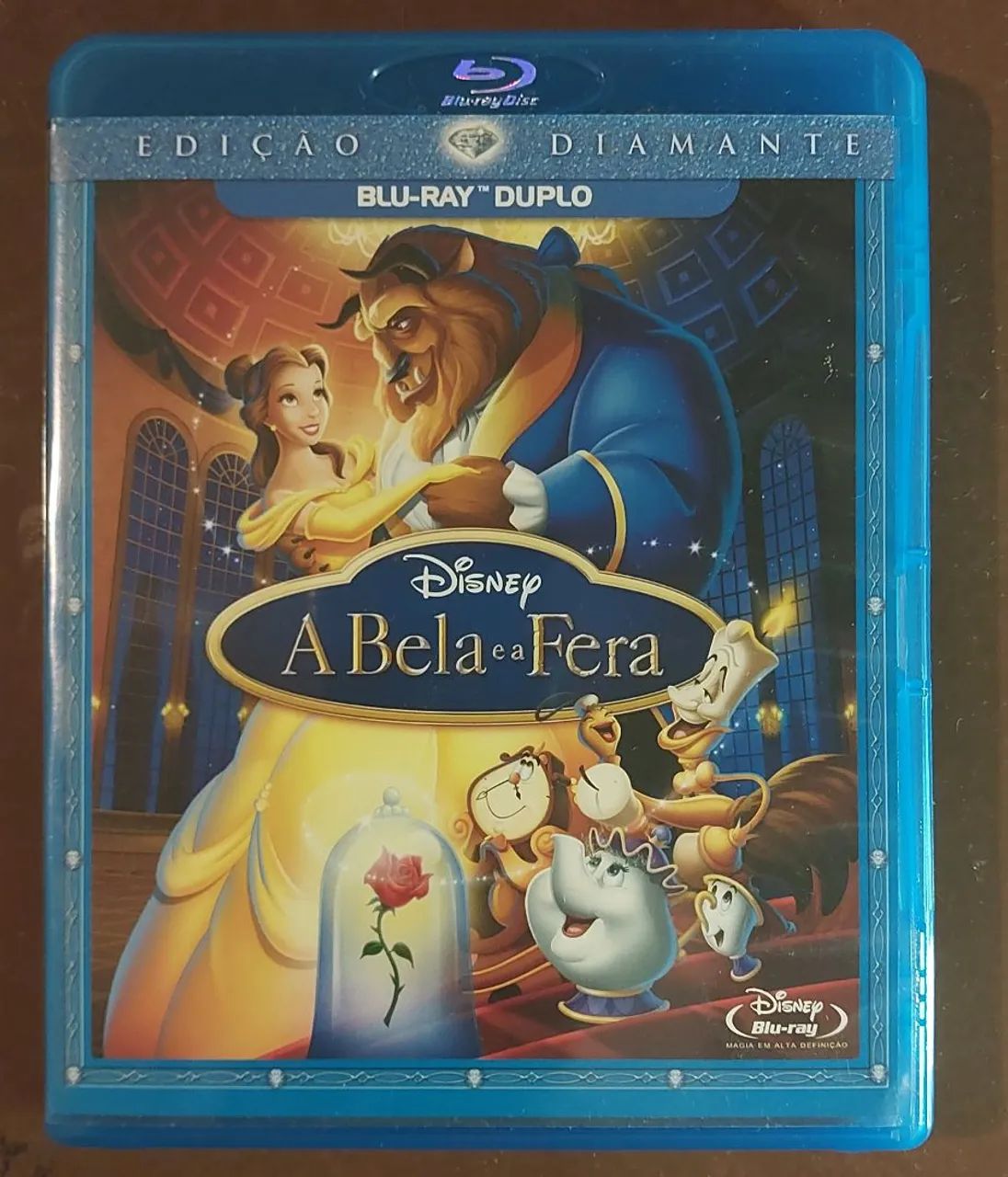 Blu Ray Duplo A Bela e a Fera