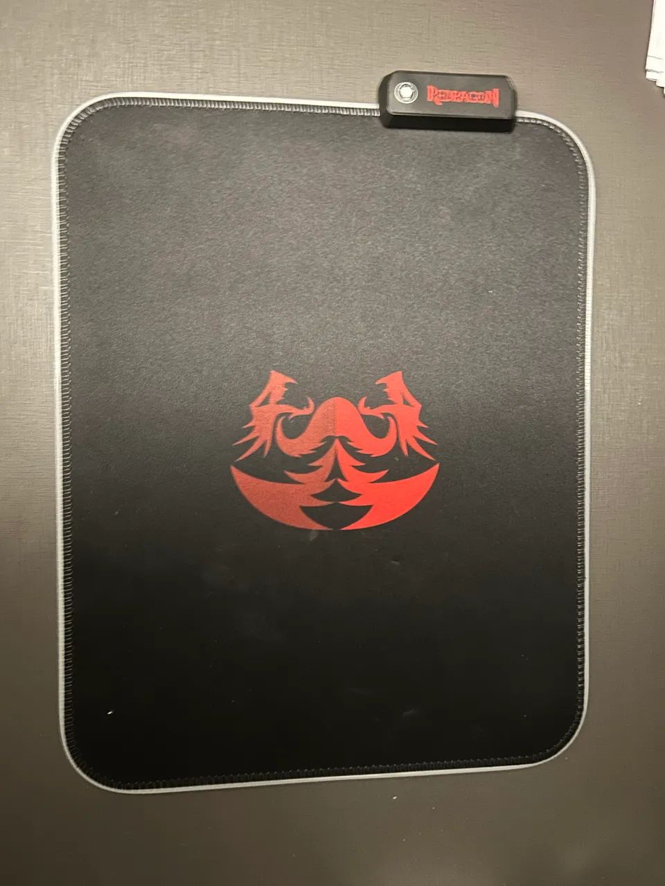 Mouse pad red dragon RGB - Foto 2