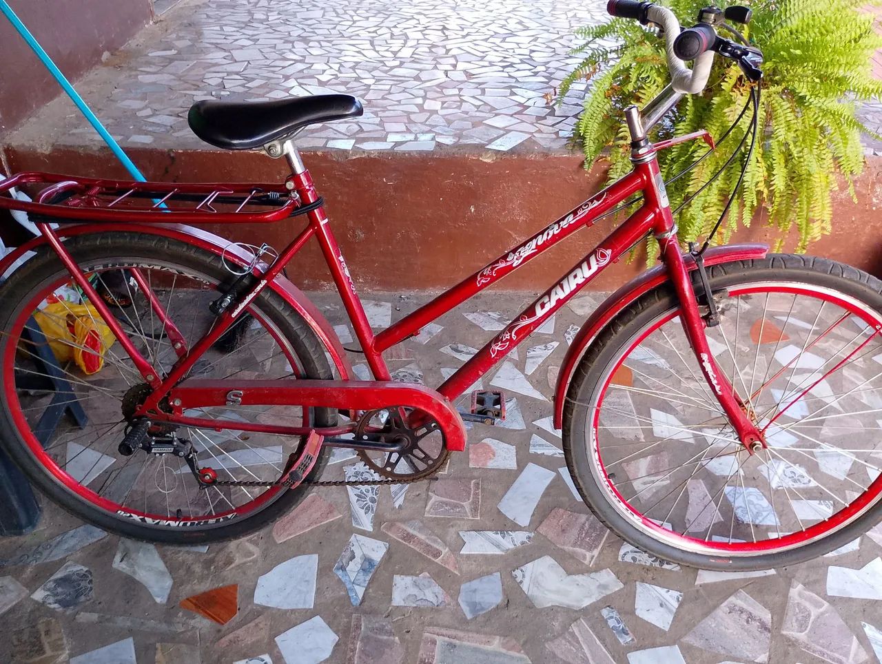 Bike com comando 6 marchs