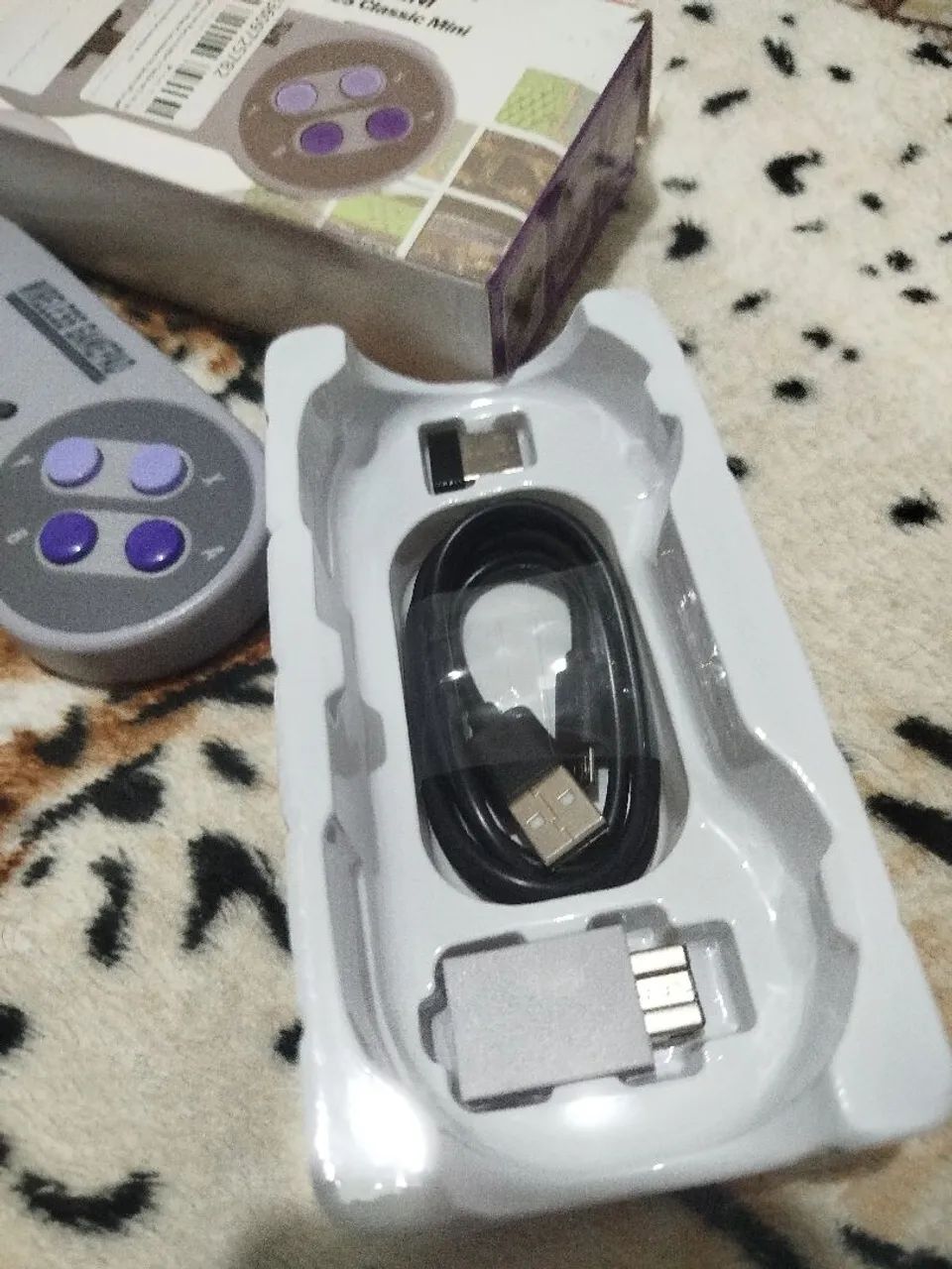 Controle de super Nintendo mini | compatível com PC - Foto 4