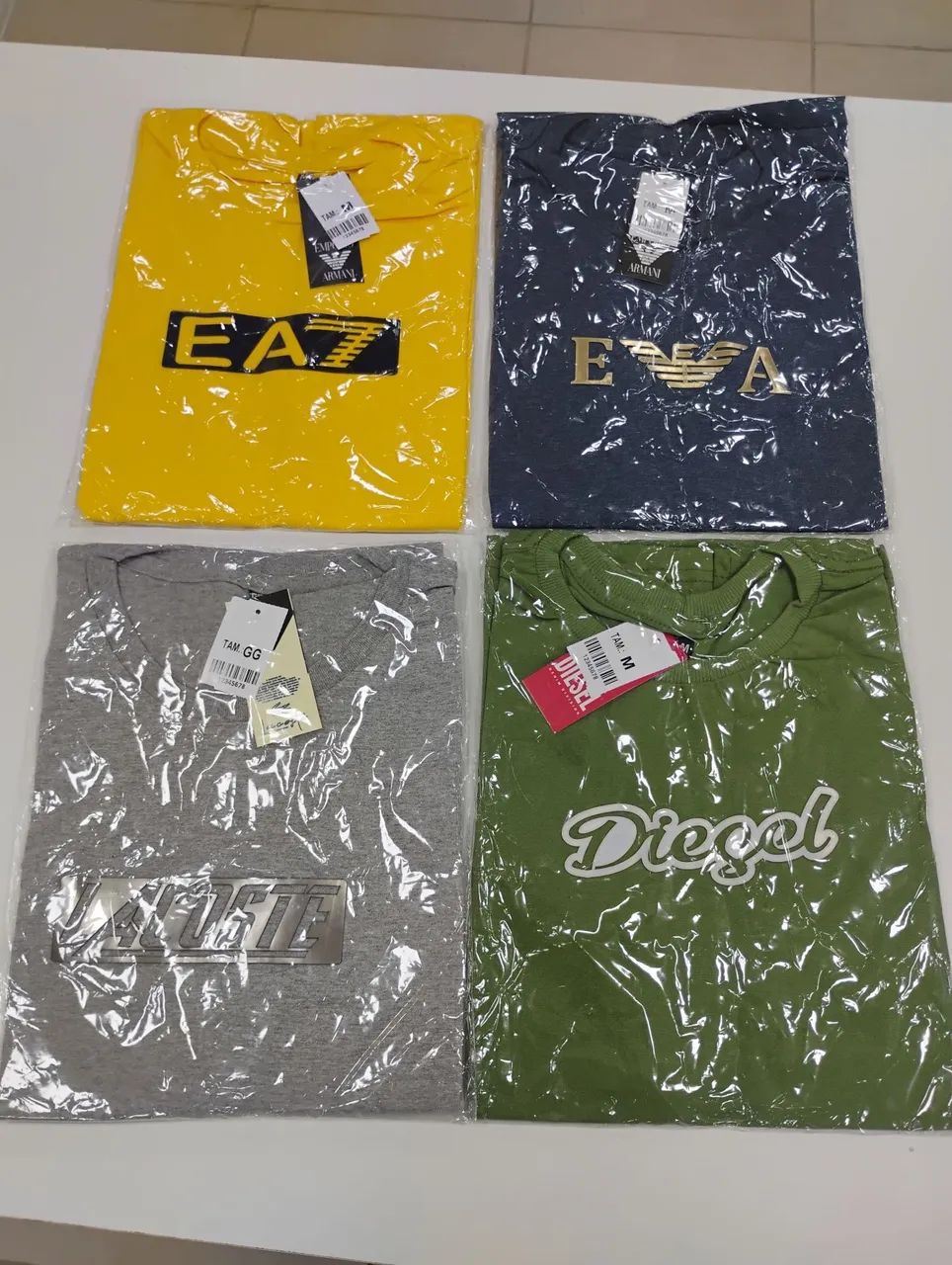 Camisa fio 30.1 algodão multimarcas  - Foto 4