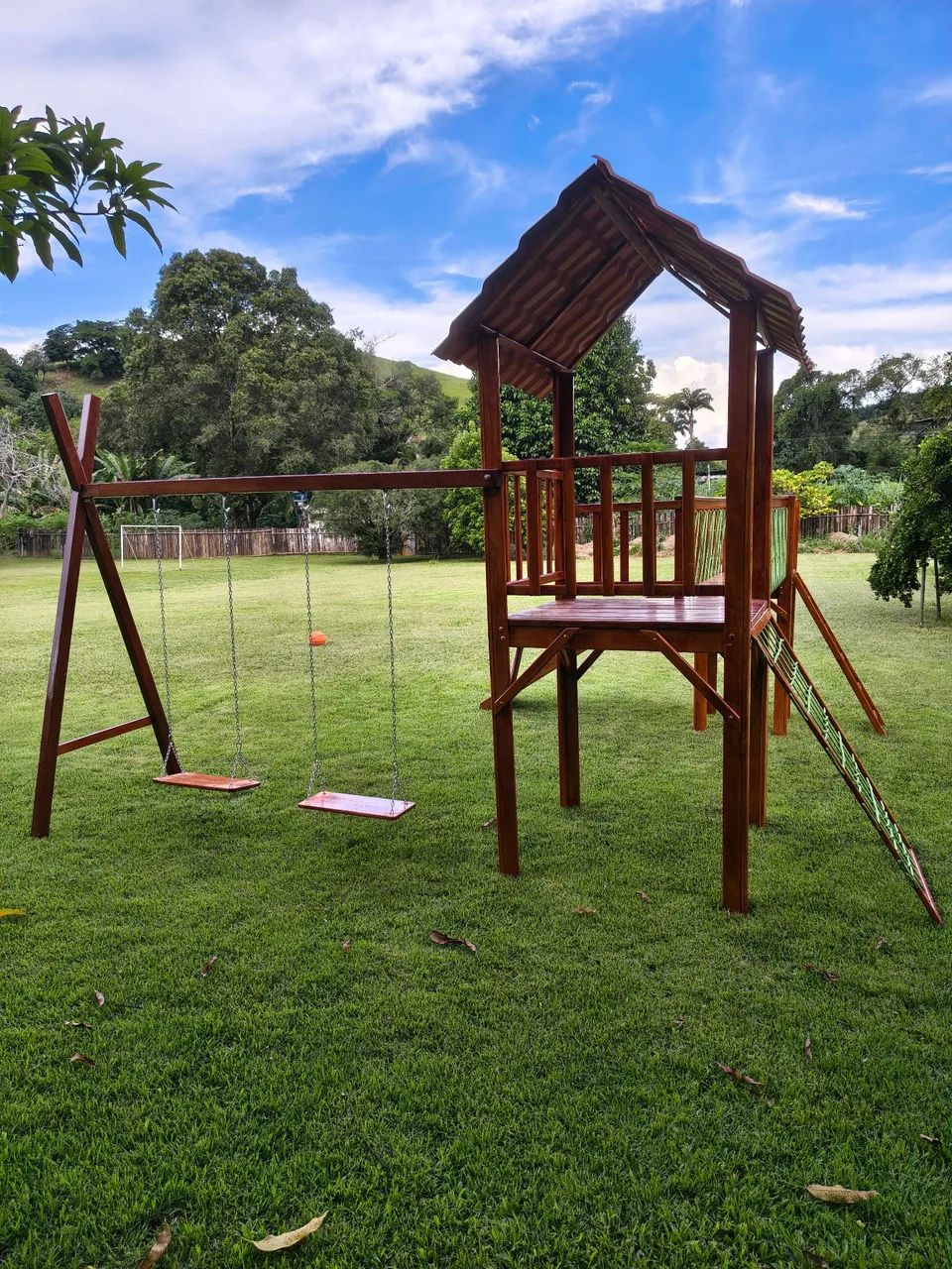 Playground do Tarzan com cesta de basquete  - Foto 4