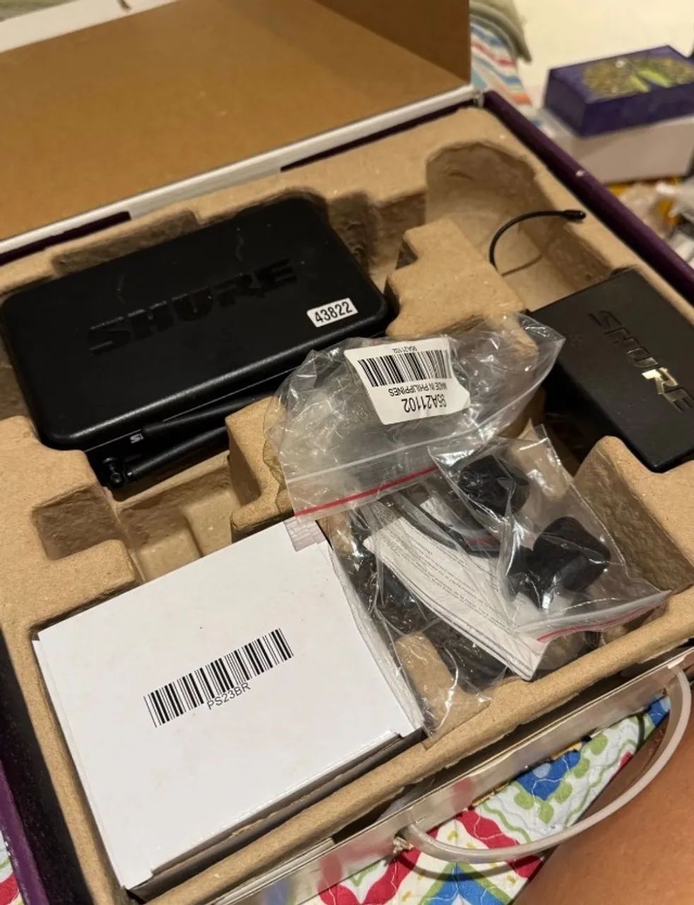 microfone de lapela shure svx - legendary performance - Foto 3