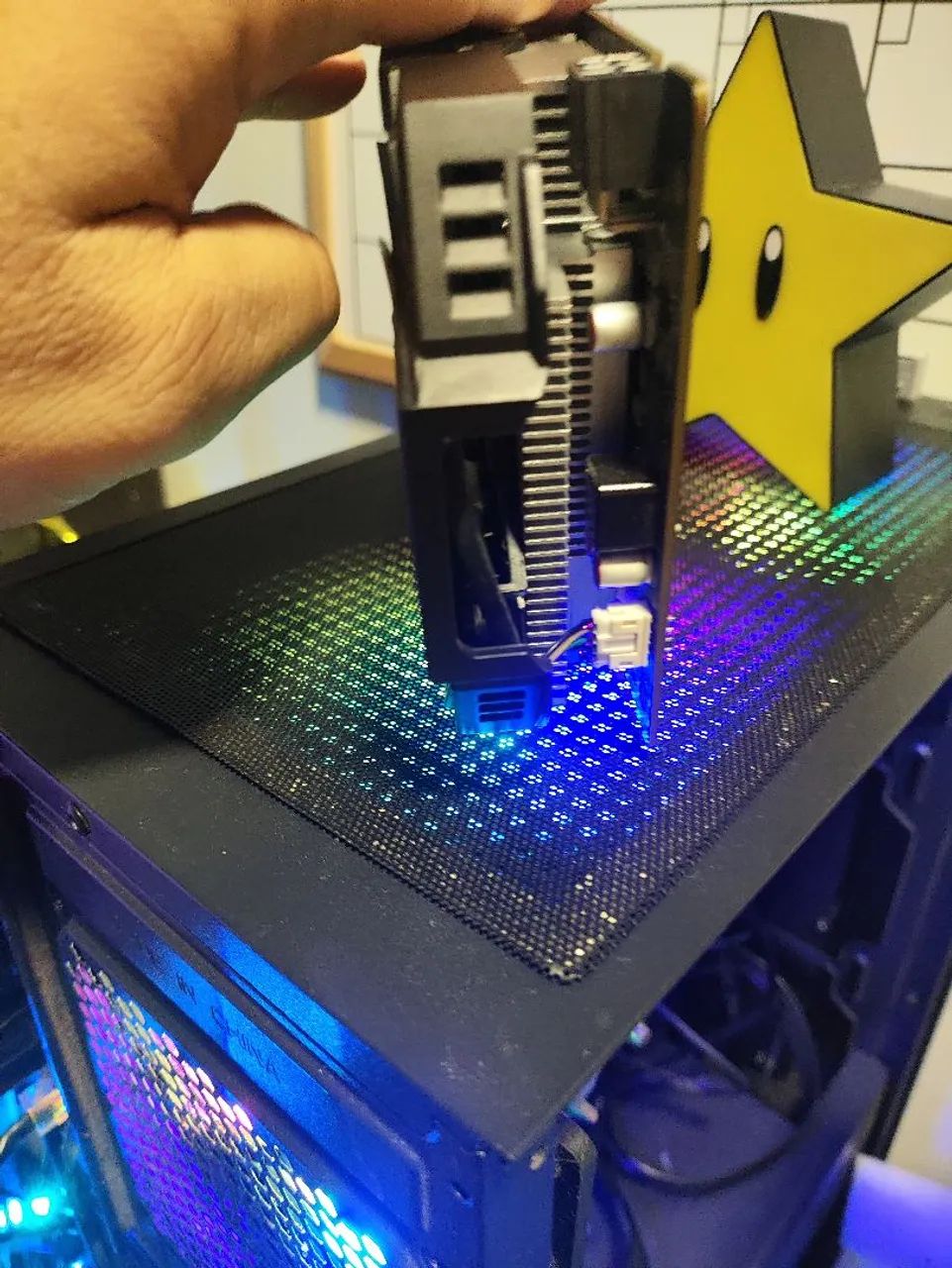 Placa de Vídeo RX580 8GB c/ DEFEITO - Foto 4