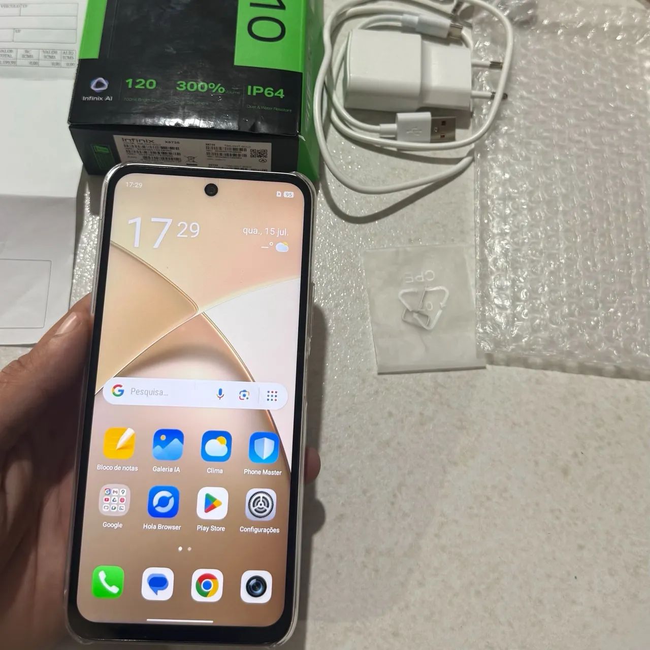 Celular infinix Impecável  - Foto 2